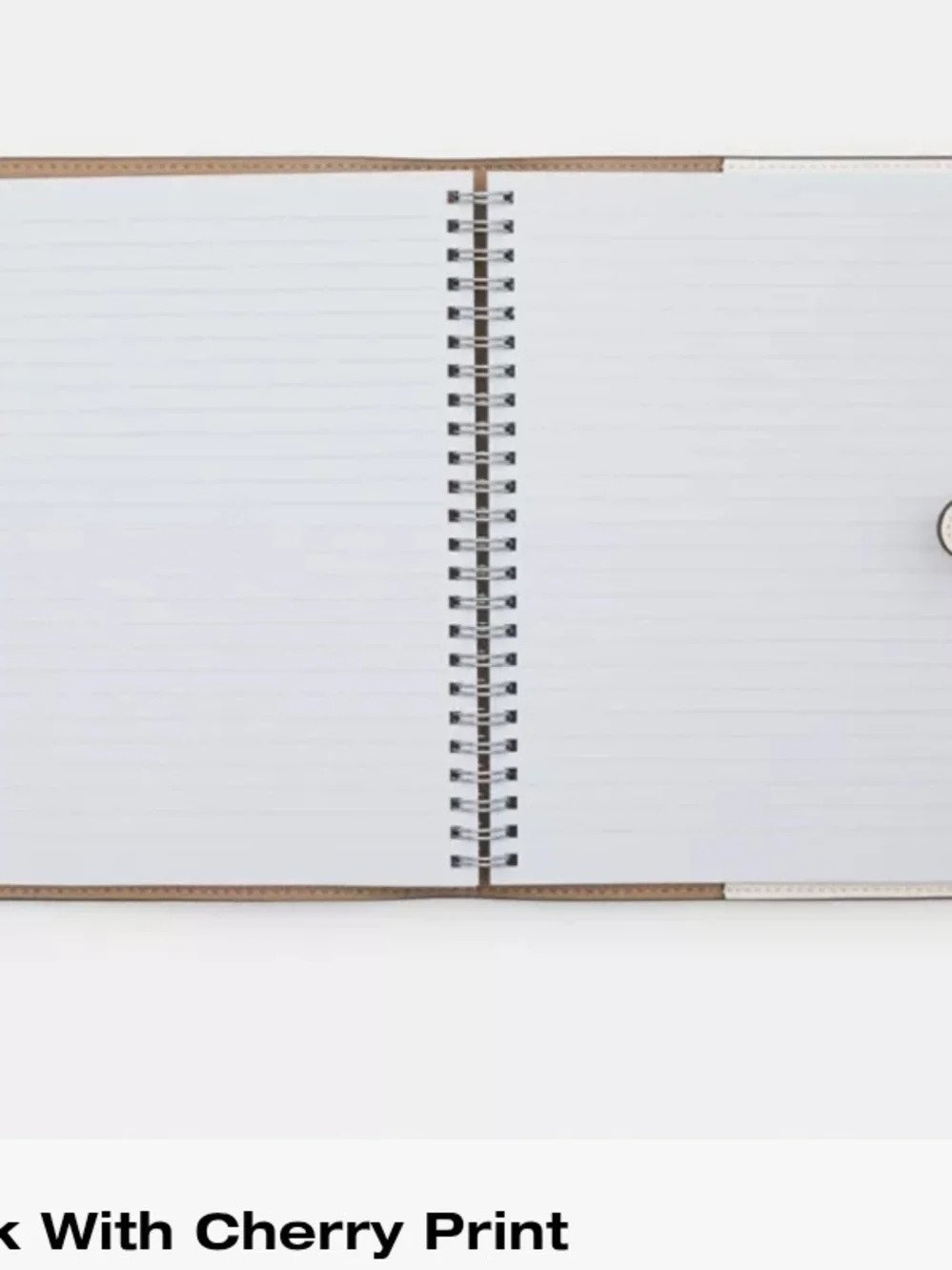 COACH Cherry Print Notebook Organizer - White with Red Cherries CFA44 !!!!!